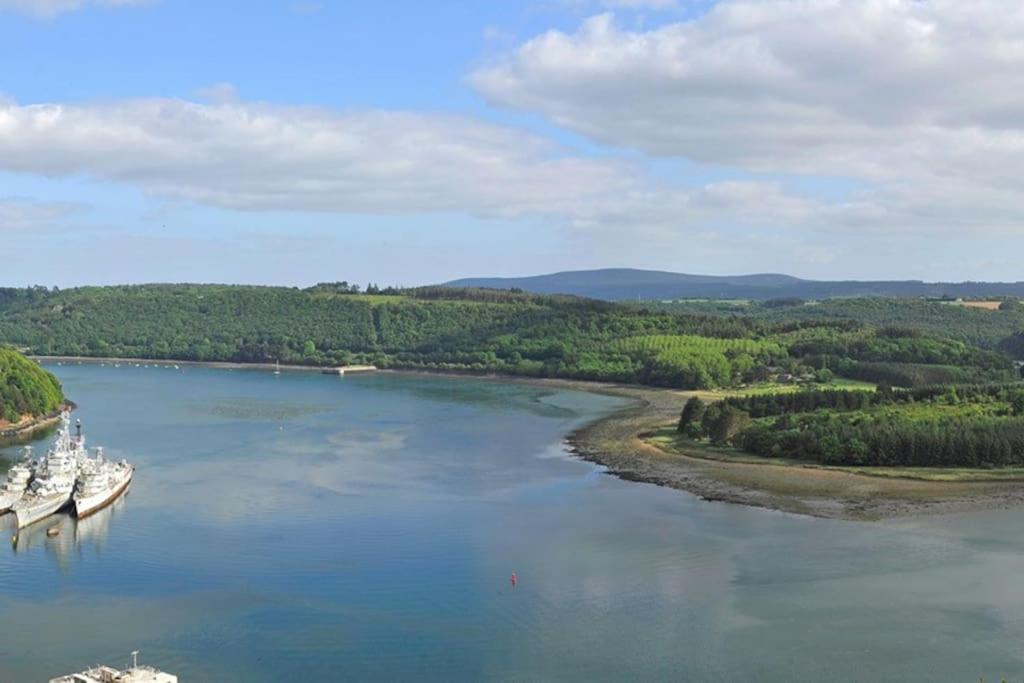 Logement Neuf Aux Portes De La Presqu'Ile Argol Exteriér fotografie